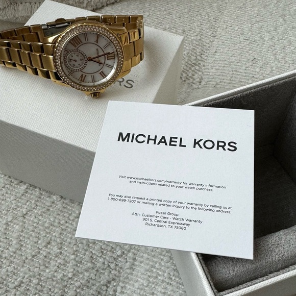 Michael kors watch!! Brand new!! Gold, stone - Picture 5 of 6